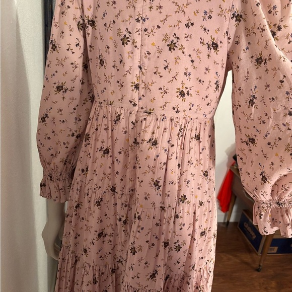 Madewell Lizzie Babydoll Dress in Fresh Sprigs 0 - Picture 7 of 11